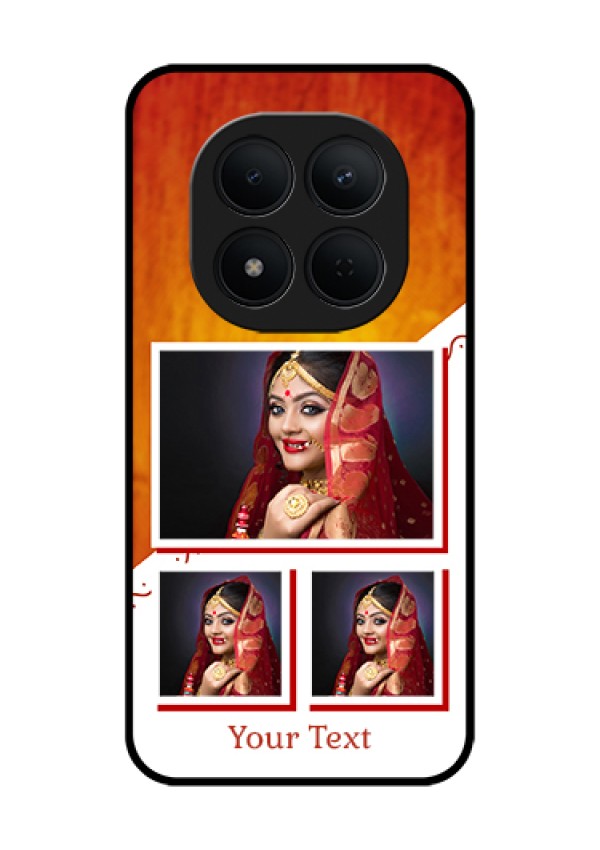 Xiaomi Redmi Note 15 Pro 5G Custom Glass Phone Case - Wedding Memories Design