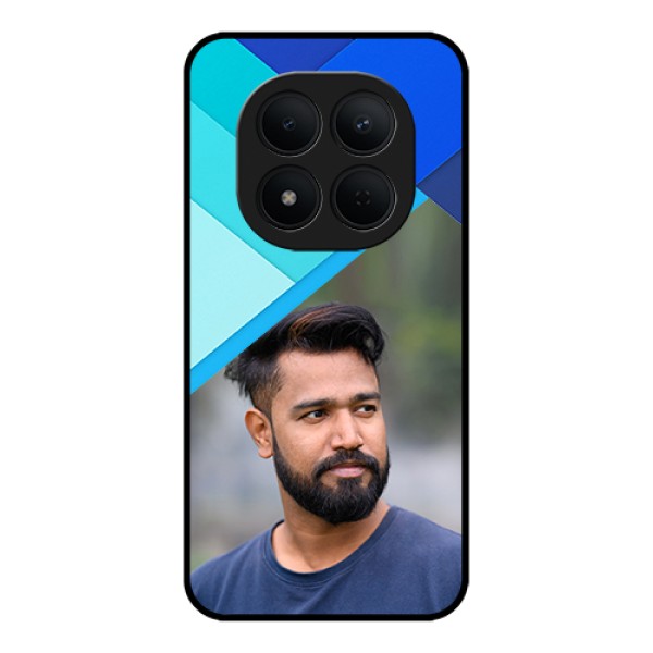 Xiaomi Redmi Note 15 Pro 5G Custom Glass Phone Case - Blue Pattern Design Xiaomi Redmi Note 15 Pro 5G Custom Glass Phone Case - Blue Pattern Design