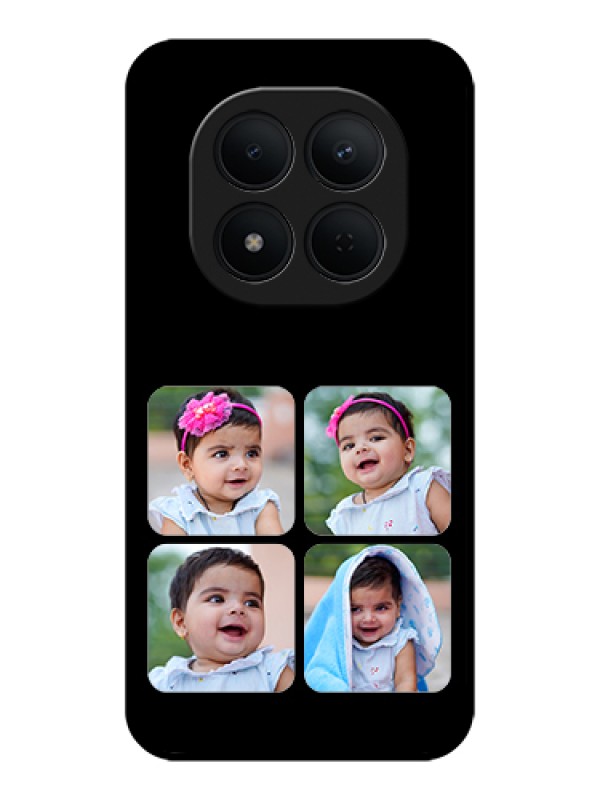 Custom Xiaomi Redmi Note 15 Pro 5G Custom Glass Phone Case - Multiple Pictures Design
