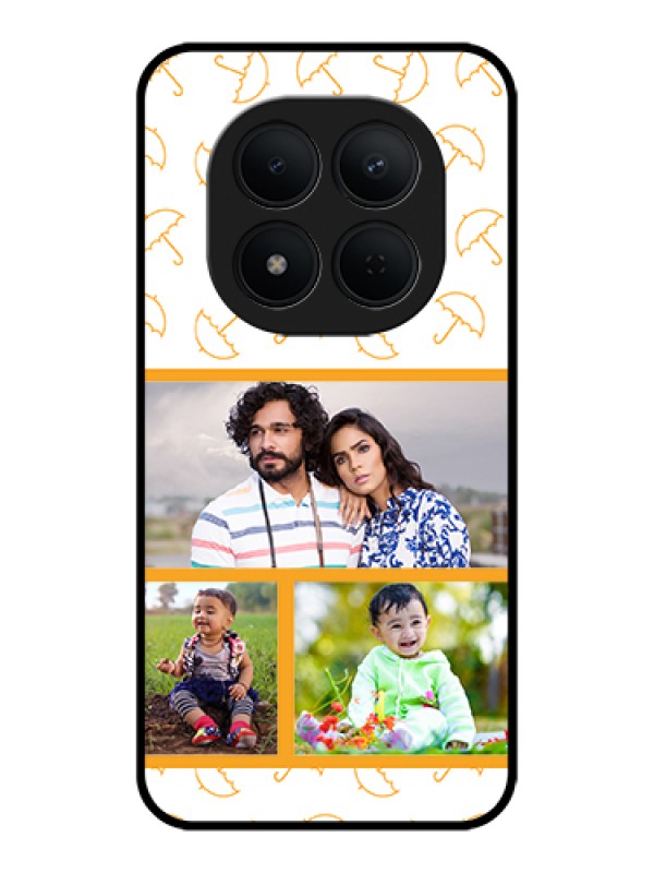 Custom Xiaomi Redmi Note 15 Pro 5G Custom Glass Phone Case - Yellow Pattern Design