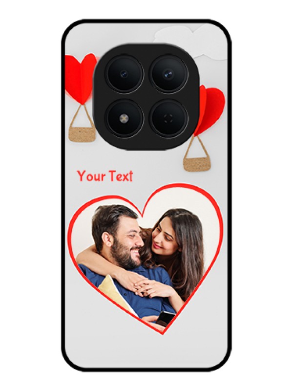 Custom Xiaomi Redmi Note 15 Pro 5G Custom Glass Phone Case - Parachute Love Design