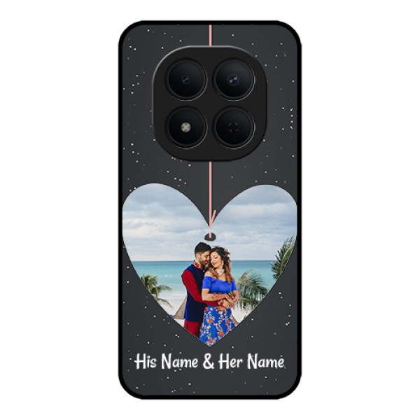 Xiaomi Redmi Note 15 Pro 5G Custom Glass Phone Case - Hanging Heart Design Xiaomi Redmi Note 15 Pro 5G Custom Glass Phone Case - Hanging Heart Design