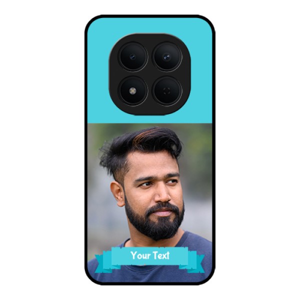 Xiaomi Redmi Note 15 Pro 5G Custom Glass Phone Case - Blue Color Design Xiaomi Redmi Note 15 Pro 5G Custom Glass Phone Case - Blue Color Design