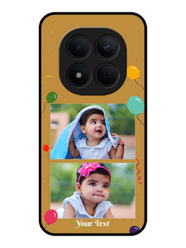 Custom Xiaomi Redmi Note 15 Pro 5G Custom Glass Phone Case - Image Holder With Birthday Celebrations Design