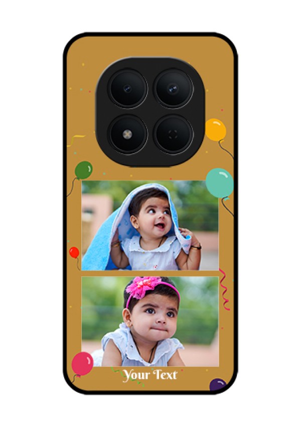 Xiaomi Redmi Note 15 Pro 5G Custom Glass Phone Case - Image Holder With Birthday Celebrations Design