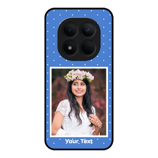 Xiaomi Redmi Note 15 Pro 5G Custom Glass Phone Case - Polka Dots Design