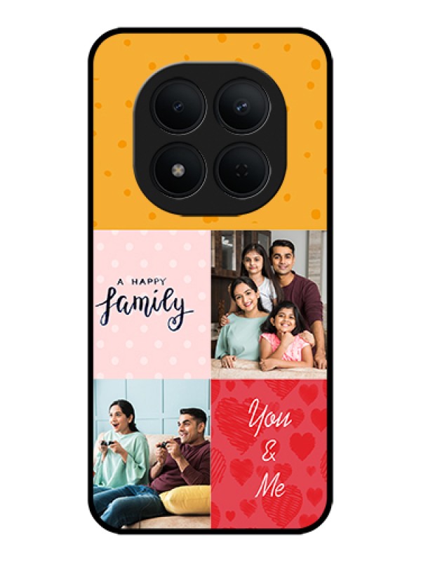 Custom Xiaomi Redmi Note 15 Pro 5G Custom Glass Phone Case - Images With Quotes Design