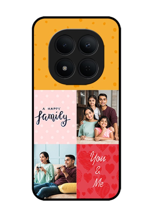 Xiaomi Redmi Note 15 Pro 5G Custom Glass Phone Case - Images With Quotes Design
