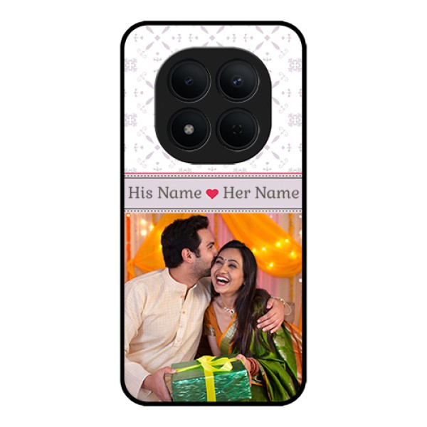 Xiaomi Redmi Note 15 Pro 5G Custom Glass Phone Case - With Photo And Ethnic Design Xiaomi Redmi Note 15 Pro 5G Custom Glass Phone Case - With Photo And Ethnic Design