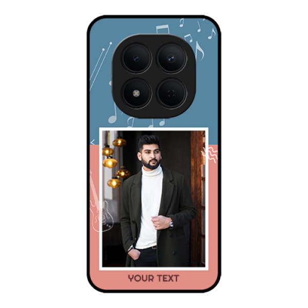 Xiaomi Redmi Note 15 Pro 5G Custom Glass Phone Case - With Color Musical Note Design Xiaomi Redmi Note 15 Pro 5G Custom Glass Phone Case - With Color Musical Note Design