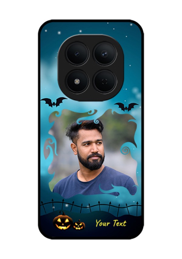 Xiaomi Redmi Note 15 Pro 5G Custom Glass Phone Case - Halloween Frame Design