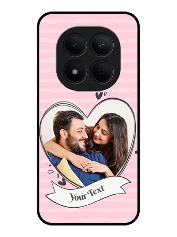 Custom Xiaomi Redmi Note 15 Pro 5G Custom Glass Phone Case - Vintage Heart Design