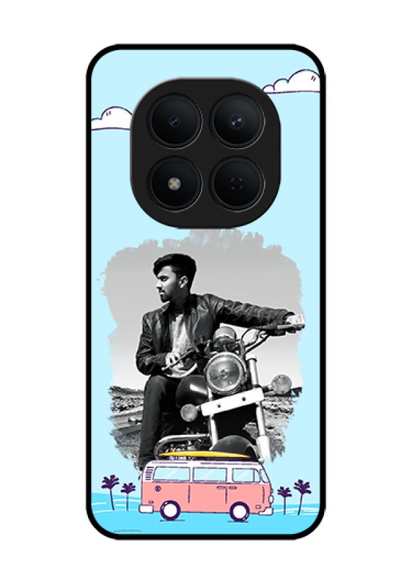 Xiaomi Redmi Note 15 Pro 5G Custom Glass Phone Case - Travel & Adventure Design