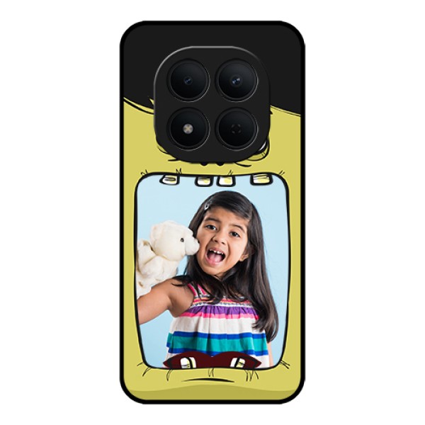 Xiaomi Redmi Note 15 Pro 5G Custom Glass Phone Case - Cartoon Monster Back Case Design Xiaomi Redmi Note 15 Pro 5G Custom Glass Phone Case - Cartoon Monster Back Case Design