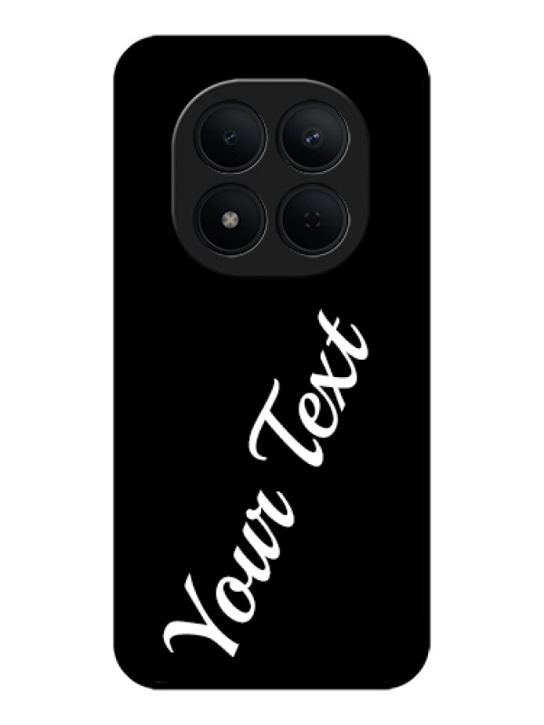Custom Xiaomi Redmi Note 15 Pro 5G Custom Glass Phone Case - With Your Name Design