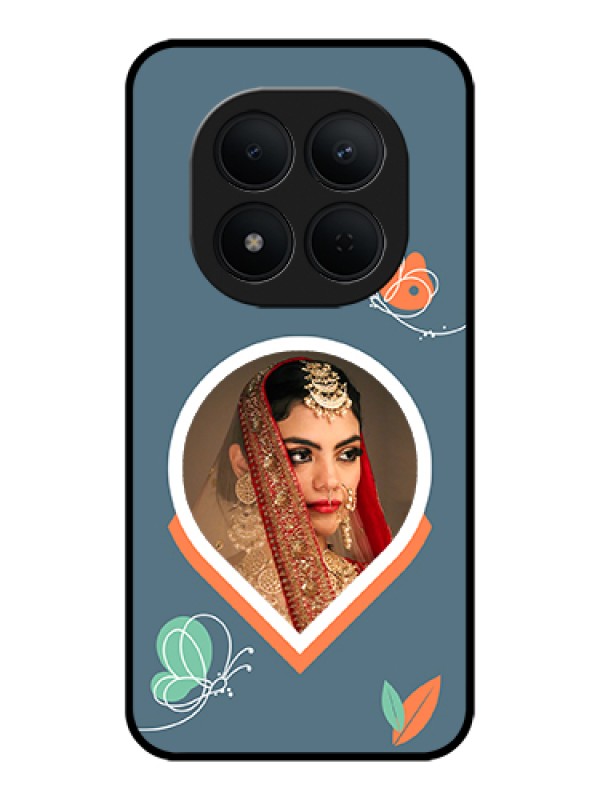 Custom Xiaomi Redmi Note 15 Pro 5G Custom Glass Phone Case - Droplet Butterflies Design