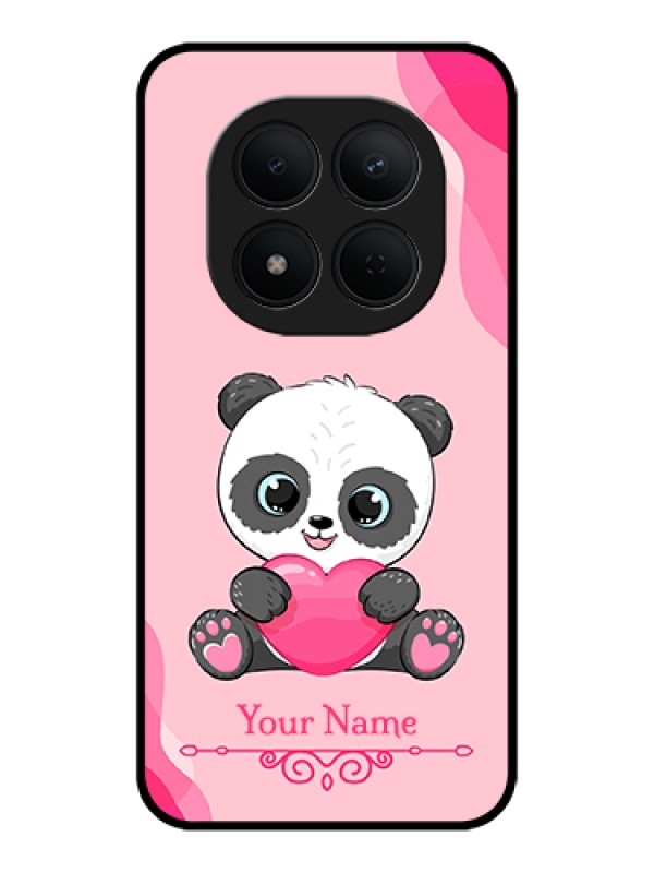 Custom Xiaomi Redmi Note 15 Pro 5G Custom Glass Phone Case - Cute Panda Design