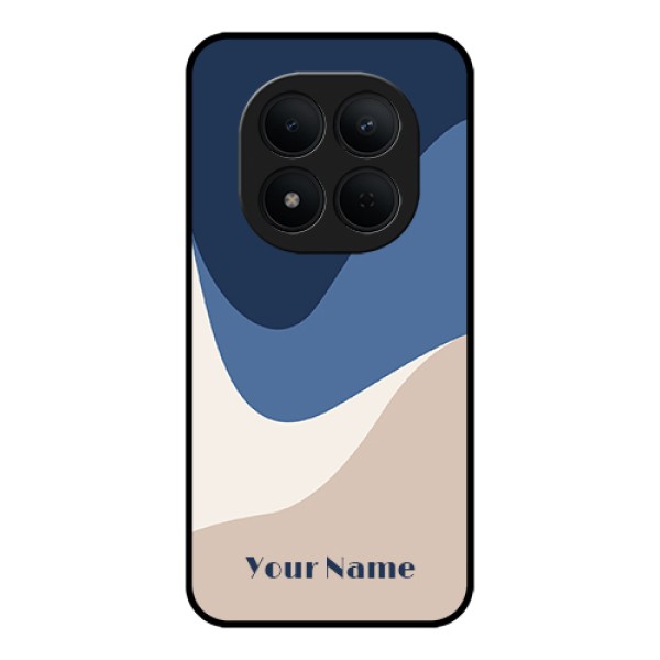 Xiaomi Redmi Note 15 Pro 5G Custom Glass Phone Case - Abstract Drip Art Design