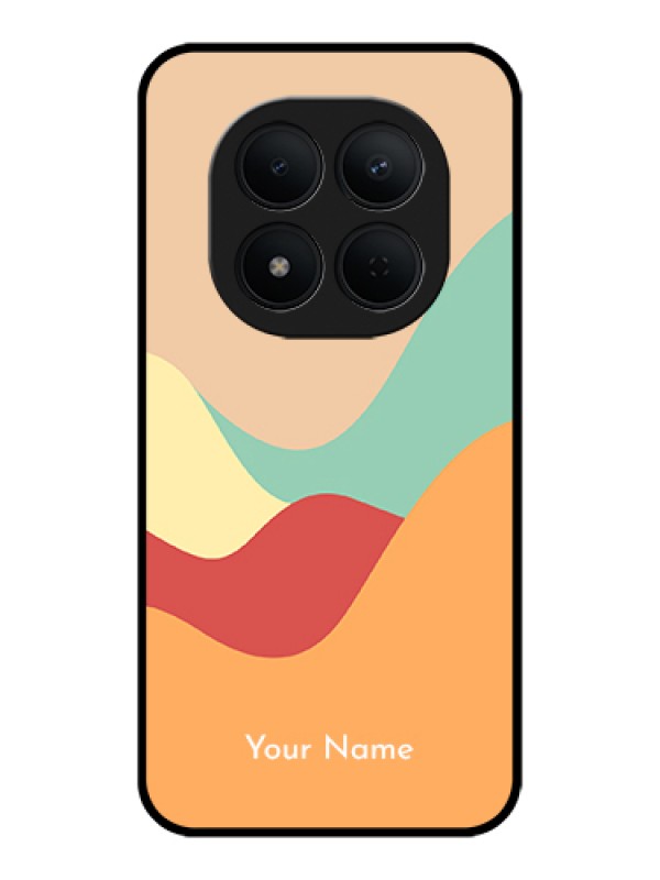Custom Xiaomi Redmi Note 15 Pro 5G Custom Glass Phone Case - Ocean Waves Multi - Colour Design