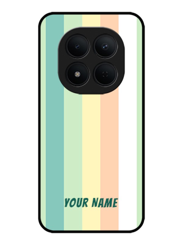 Custom Xiaomi Redmi Note 15 Pro 5G Custom Glass Phone Case - Multi - Colour Stripes Design