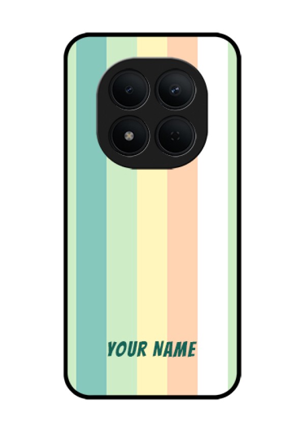 Xiaomi Redmi Note 15 Pro 5G Custom Glass Phone Case - Multi - Colour Stripes Design