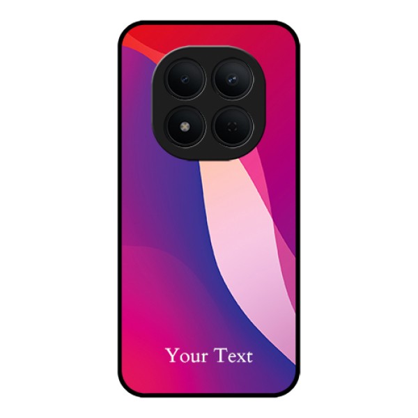 Xiaomi Redmi Note 15 Pro 5G Custom Glass Phone Case - Digital Abstract Overlap Design Xiaomi Redmi Note 15 Pro 5G Custom Glass Phone Case - Digital Abstract Overlap Design