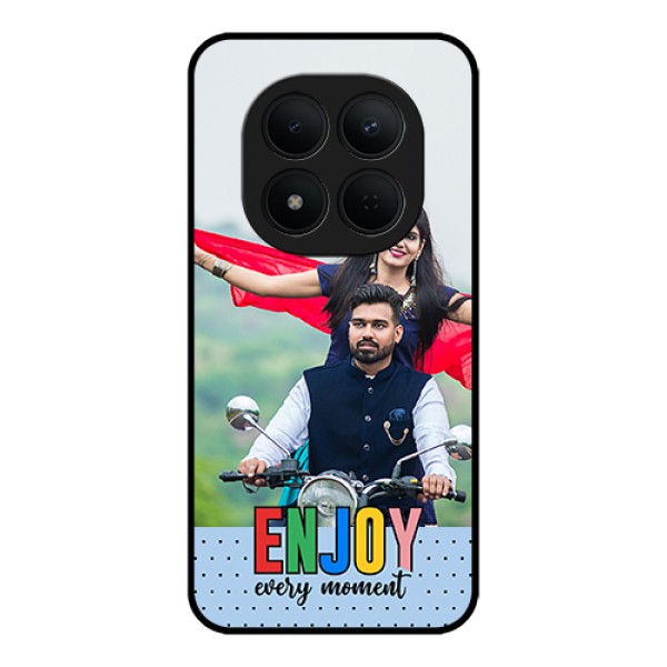 Xiaomi Redmi Note 15 Pro 5G Custom Glass Phone Case - Enjoy Every Moment Design Xiaomi Redmi Note 15 Pro 5G Custom Glass Phone Case - Enjoy Every Moment Design