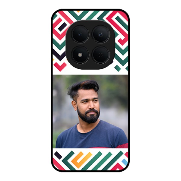 Xiaomi Redmi Note 15 Pro 5G Custom Glass Phone Case - Colorful Maze Pattern Design Xiaomi Redmi Note 15 Pro 5G Custom Glass Phone Case - Colorful Maze Pattern Design