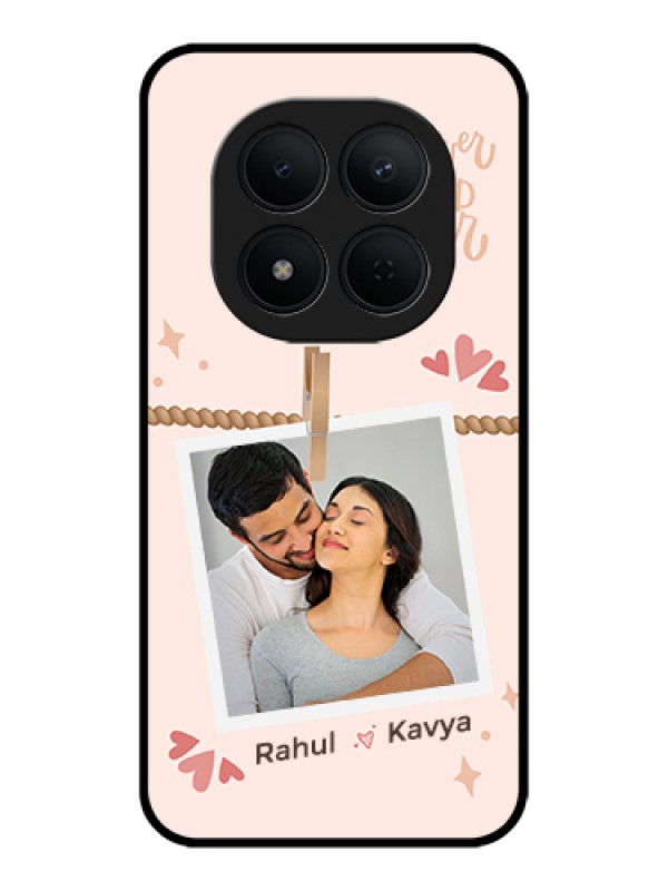 Custom Xiaomi Redmi Note 15 Pro 5G Custom Glass Phone Case - Forever And Ever Love Design