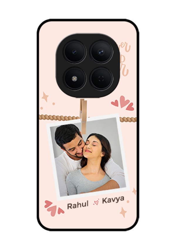 Xiaomi Redmi Note 15 Pro 5G Custom Glass Phone Case - Forever And Ever Love Design
