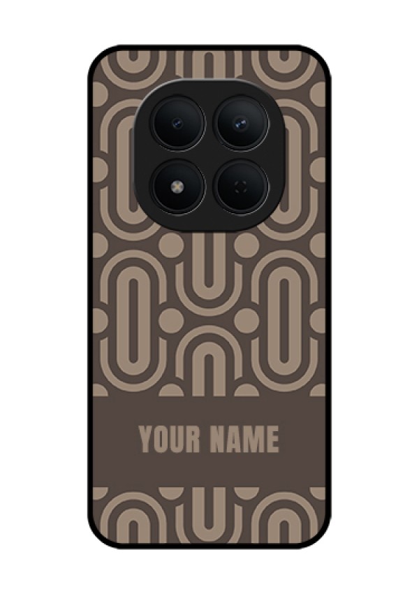 Xiaomi Redmi Note 15 Pro 5G Custom Glass Phone Case - Captivating Zero Pattern Design