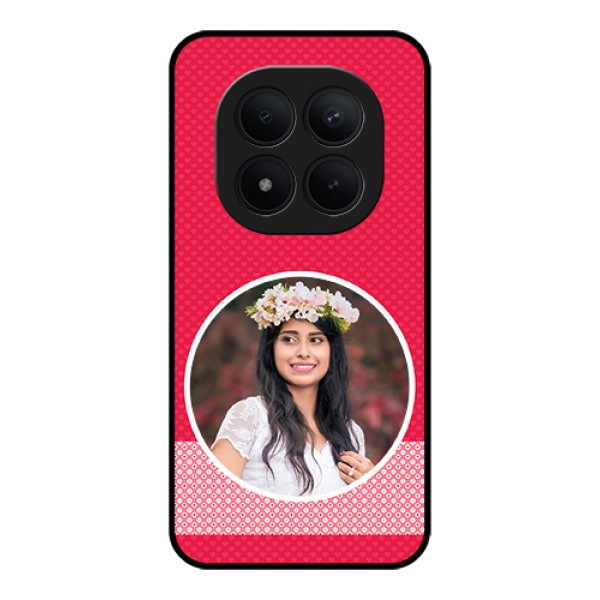 Xiaomi Redmi Note 15 Pro Plus 5G Custom Glass Phone Case - Pink Color Pattern Design Xiaomi Redmi Note 15 Pro Plus 5G Custom Glass Phone Case - Pink Color Pattern Design