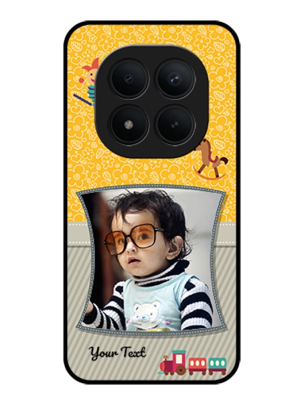 Custom Xiaomi Redmi Note 15 Pro Plus 5G Custom Glass Phone Case - Baby Picture Upload Design