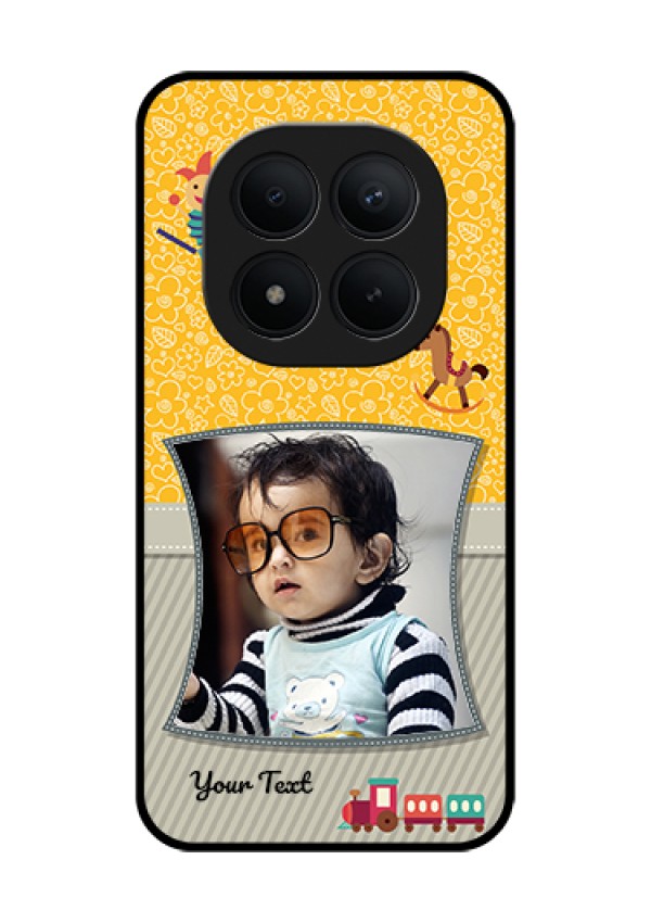 Xiaomi Redmi Note 15 Pro Plus 5G Custom Glass Phone Case - Baby Picture Upload Design