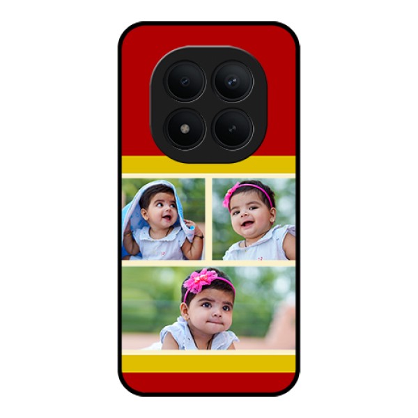Xiaomi Redmi Note 15 Pro Plus 5G Custom Glass Phone Case - Multiple Pic Upload Design Xiaomi Redmi Note 15 Pro Plus 5G Custom Glass Phone Case - Multiple Pic Upload Design