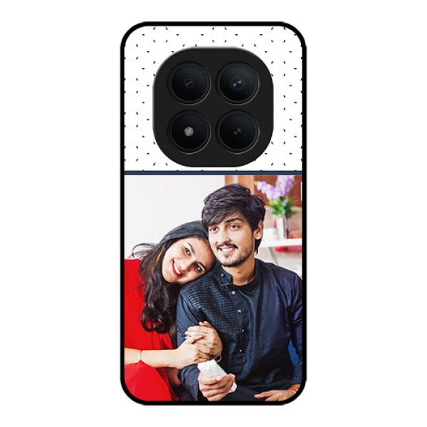 Xiaomi Redmi Note 15 Pro Plus 5G Custom Glass Phone Case - Premium Dot Design