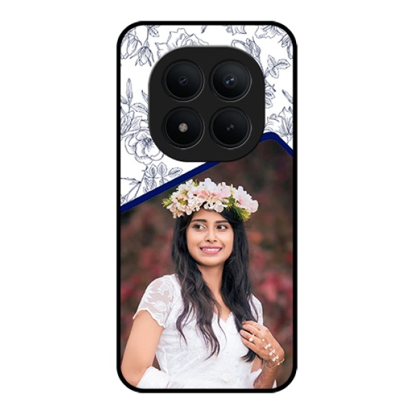 Xiaomi Redmi Note 15 Pro Plus 5G Custom Glass Phone Case - Classy Floral Design Xiaomi Redmi Note 15 Pro Plus 5G Custom Glass Phone Case - Classy Floral Design