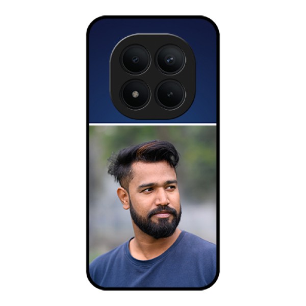 Xiaomi Redmi Note 15 Pro Plus 5G Custom Glass Phone Case - Simple Royal Blue Design Xiaomi Redmi Note 15 Pro Plus 5G Custom Glass Phone Case - Simple Royal Blue Design