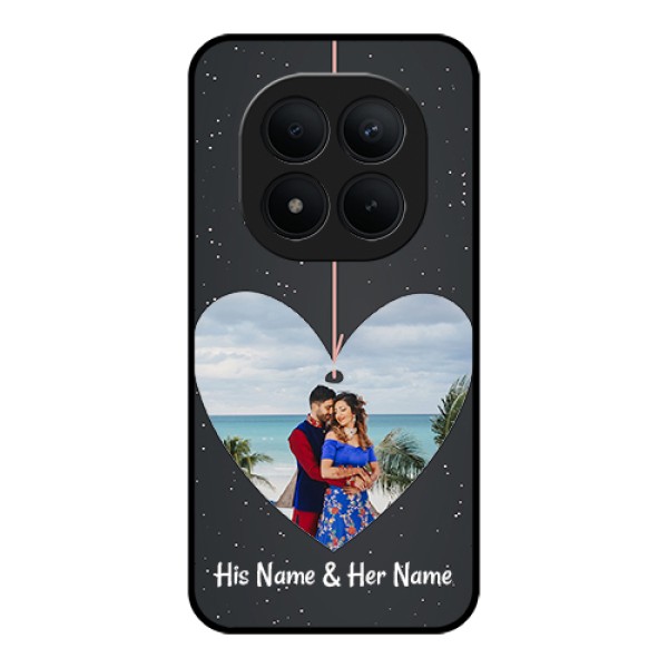 Xiaomi Redmi Note 15 Pro Plus 5G Custom Glass Phone Case - Hanging Heart Design Xiaomi Redmi Note 15 Pro Plus 5G Custom Glass Phone Case - Hanging Heart Design