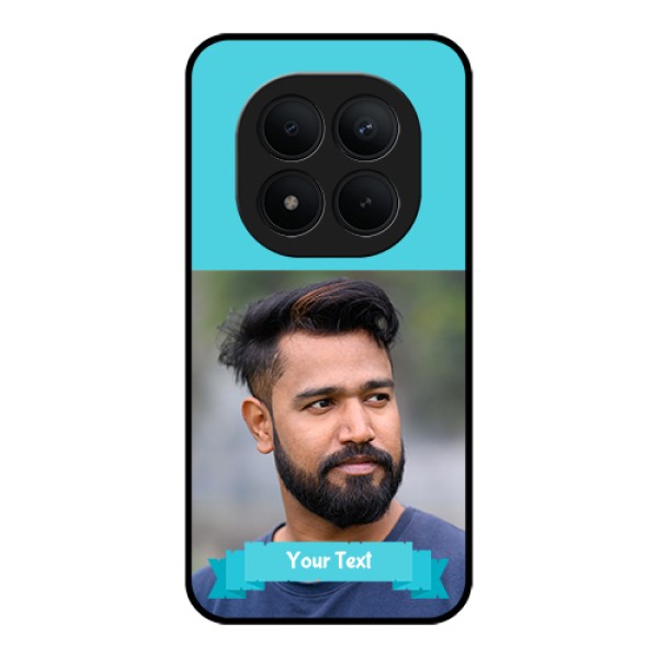 Xiaomi Redmi Note 15 Pro Plus 5G Custom Glass Phone Case - Blue Color Design Xiaomi Redmi Note 15 Pro Plus 5G Custom Glass Phone Case - Blue Color Design