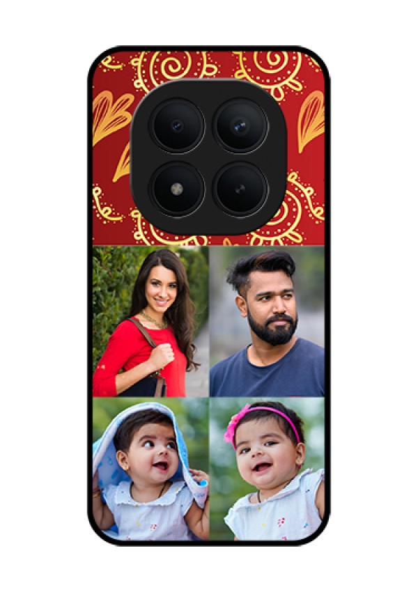 Xiaomi Redmi Note 15 Pro Plus 5G Custom Glass Phone Case - 4 Image Traditional Design