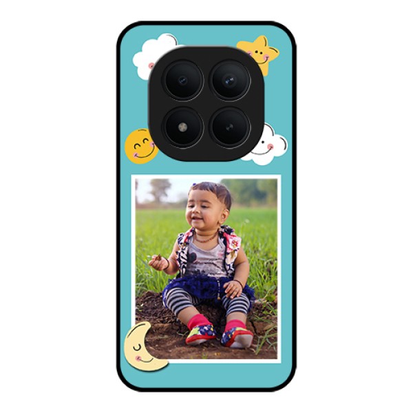 Xiaomi Redmi Note 15 Pro Plus 5G Custom Glass Phone Case - Smiley Kids Stars Design Xiaomi Redmi Note 15 Pro Plus 5G Custom Glass Phone Case - Smiley Kids Stars Design