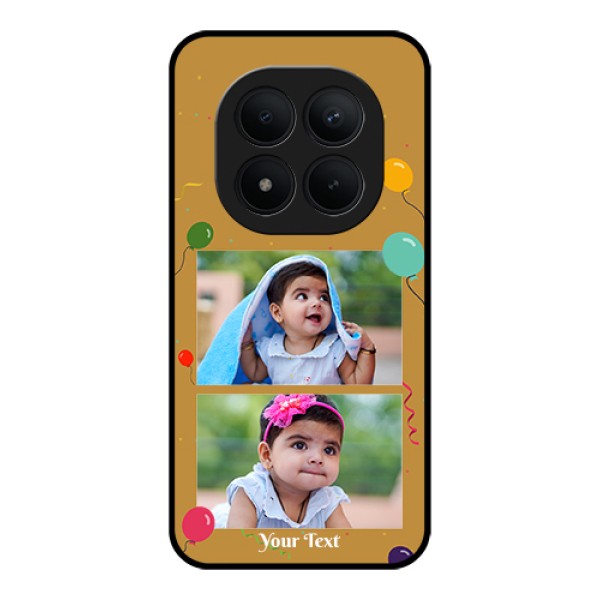 Xiaomi Redmi Note 15 Pro Plus 5G Custom Glass Phone Case - Image Holder With Birthday Celebrations Design Xiaomi Redmi Note 15 Pro Plus 5G Custom Glass Phone Case - Image Holder With Birthday Celebrations Design