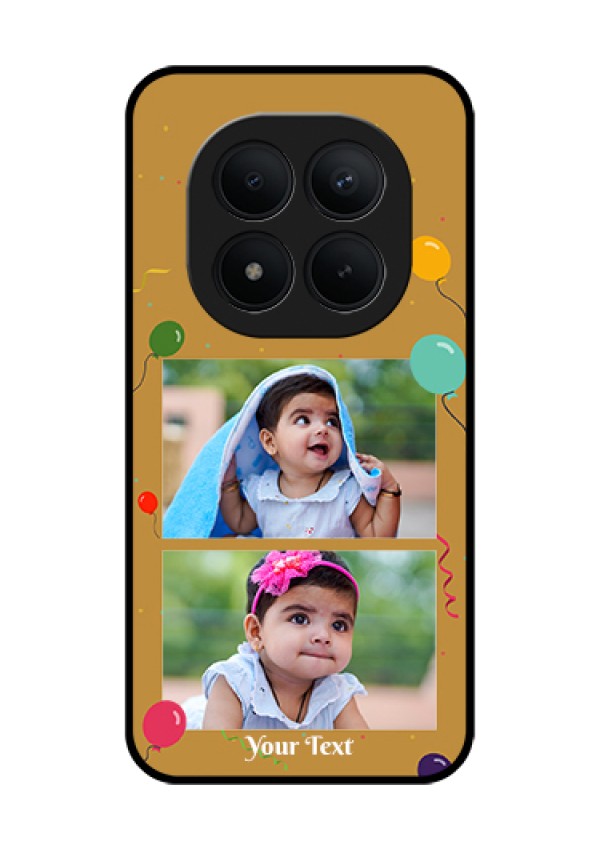 Xiaomi Redmi Note 15 Pro Plus 5G Custom Glass Phone Case - Image Holder With Birthday Celebrations Design