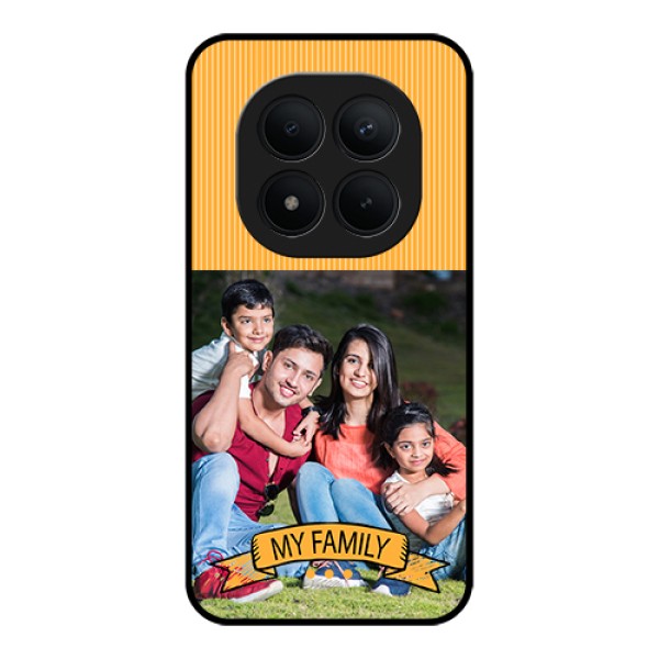 Xiaomi Redmi Note 15 Pro Plus 5G Custom Glass Phone Case - My Family Design