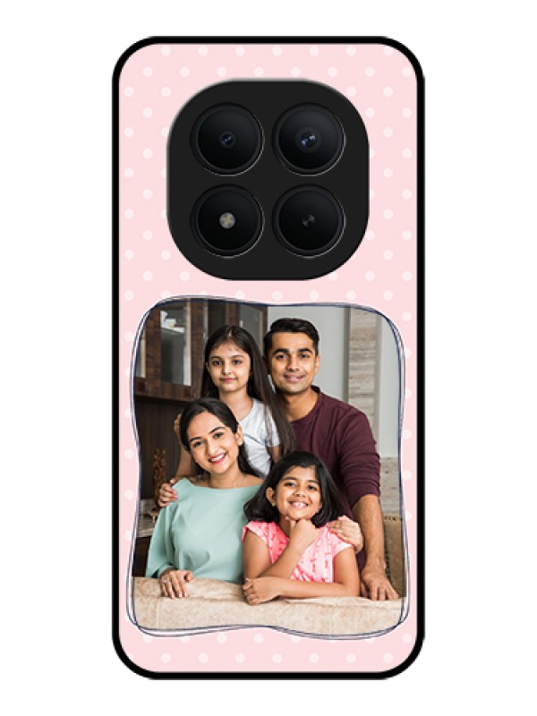 Custom Xiaomi Redmi Note 15 Pro Plus 5G Custom Glass Phone Case - Family With Dots Design