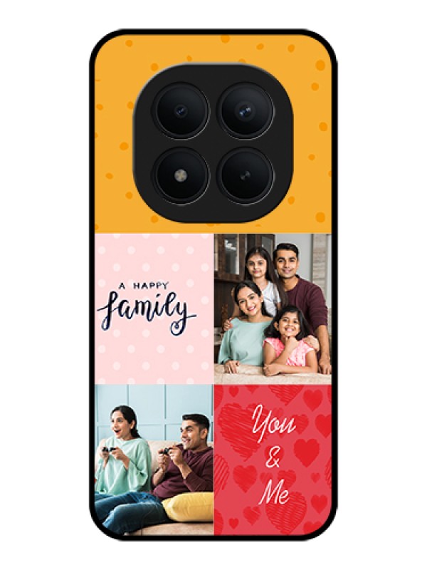 Custom Xiaomi Redmi Note 15 Pro Plus 5G Custom Glass Phone Case - Images With Quotes Design