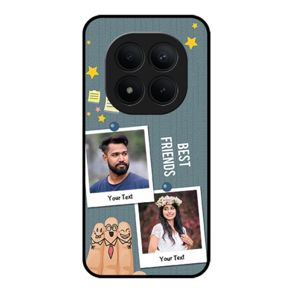 Xiaomi Redmi Note 15 Pro Plus 5G Custom Glass Phone Case - Sticky Frames And Friendship Design Xiaomi Redmi Note 15 Pro Plus 5G Custom Glass Phone Case - Sticky Frames And Friendship Design