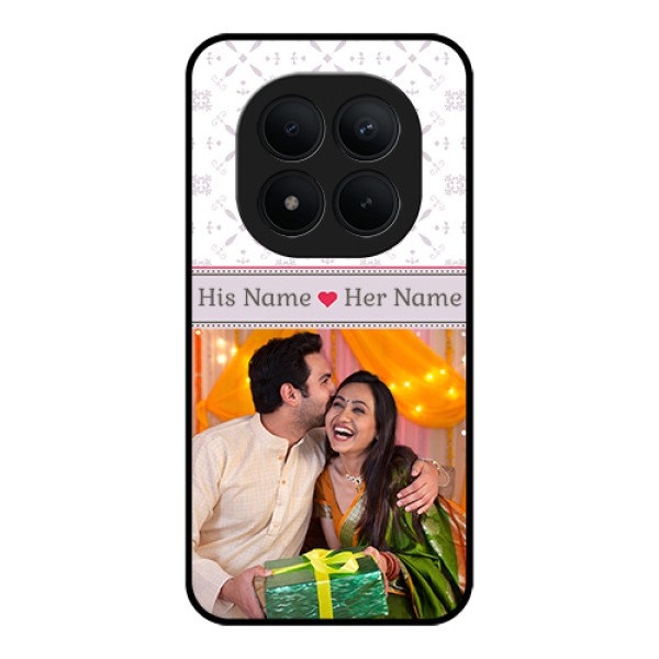 Xiaomi Redmi Note 15 Pro Plus 5G Custom Glass Phone Case - With Photo And Ethnic Design Xiaomi Redmi Note 15 Pro Plus 5G Custom Glass Phone Case - With Photo And Ethnic Design