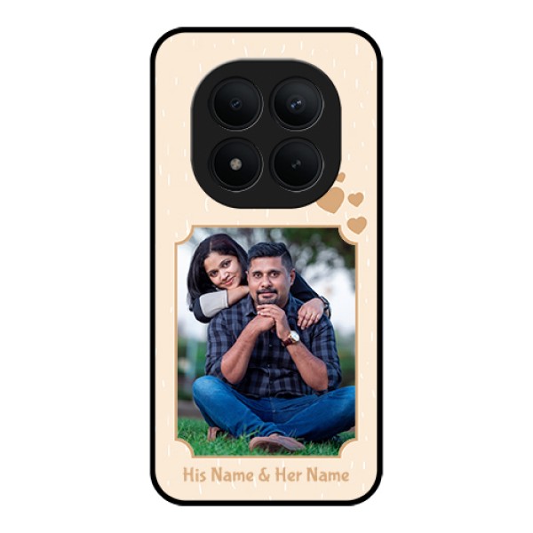 Xiaomi Redmi Note 15 Pro Plus 5G Custom Glass Phone Case - With Confetti Love Design Xiaomi Redmi Note 15 Pro Plus 5G Custom Glass Phone Case - With Confetti Love Design